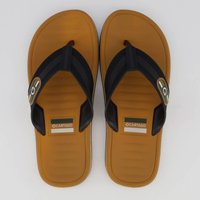 Chinelo Cartago Paris II Marrom e Preto