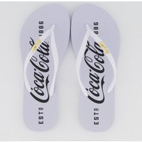 Chinelo Coca Cola 1886 Feminino Branco