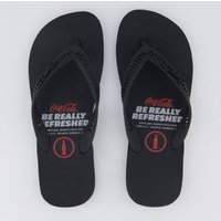 Chinelo Coca Cola Live Since 1886 Preto