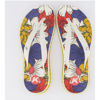 Chinelo Kenner Ibiza Jardim Feminino Branco