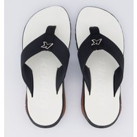 Chinelo Kenner Orak Feminino Branco e Preto