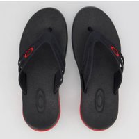 Chinelo Oakley Killer Point II Preto e Vermelho