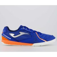 Chuteira Joma Dribling Futsal Azul e Branca