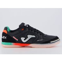 Chuteira Joma Top Flex Futsal Preta, Azul e Laranja