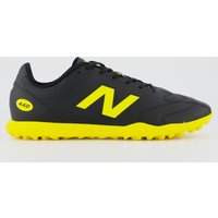 Chuteira New Balance 442 Club TF Society Preta e Amarela