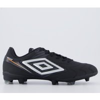 Chuteira Umbro Adamant Master Class Club Campo Preta e Prata