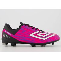 Chuteira Umbro Ultimate Campo Rosa