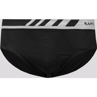 Cueca Slip Lupo Microfibra Sem Costura Preta