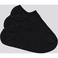 Kit Meia Selene 3 Pares Sapatilha InvisÃvel Feminino Preta