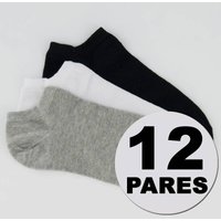 Kit Meia Selene Sapatilha 12 Pares