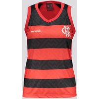 Regata Flamengo Nós Feminina Preta e Vermelha