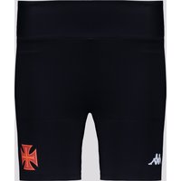 Bermuda Kappa Vasco Supp Aimee Feminino Preto