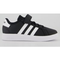 Tênis Adidas Grand Court 2.0 EL Infantil Preto e Branco