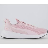 Tênis Puma Flyer Lite 3 Feminino Rosa e Branco