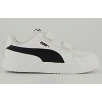 Tênis Puma Rickie Classic V Infantil Branco e Preto