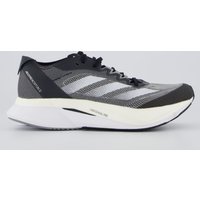 Tênis Adidas Adizero Boston 12 Feminino Cinza e Preto