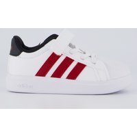 Tênis Adidas Streettalk Branco e Vermelho Infantil
