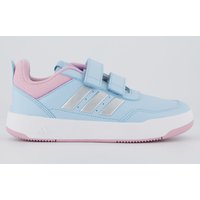 Tênis Adidas Tensaur Sport 3.0 CF Infantil Azul e Lilás