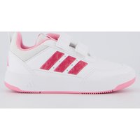 Tênis Adidas Tensaur Sport 3.0 CF Infantil Branco e Rosa