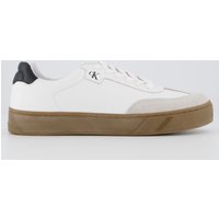 Tênis Calvin Klein Jeans Branco e Bege