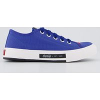 Tênis Coca Cola Daytona Feminino Azul e Branco