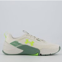 Tênis Under Armour Tribase Reps 2 SE Off White e Verde
