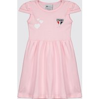 Vestido São Paulo Infantil Rosa