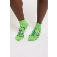 Meia Cano Curto Adulto Ursinhos Carinhosos Boa Sorte