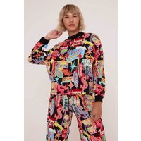 Moletom Oversized Estampa Vegas