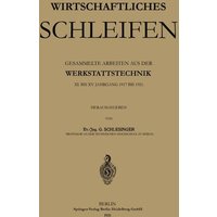 Wirtschaftliches Schleifen