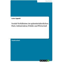 Soziale Verhältnisse im spätmittelalterlichen Paris. Infrastruktur, Politik und Wirtschaft