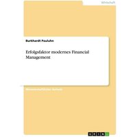 Erfolgsfaktor modernes Financial Management