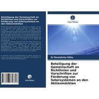 beteiligung-der-gemeinschaft-an-richtlinien-und-vorschriften-zur-foerderung-von-solarsystemen-an-den-aktienmaerkten