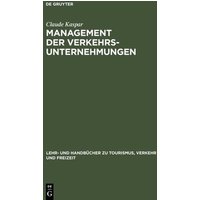 Management der Verkehrsunternehmungen