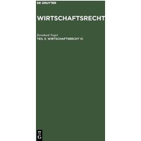 Wirtschaftsrecht / Wirtschaftsrecht III