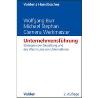 Vahlens Handbücher der Wirtschafts- und Sozialwissenschaften / Unternehmensführung
