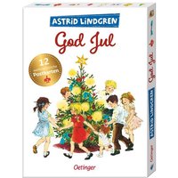 Cover: Astrid Lindgren. God Jul. 12 wunderschöne Weihnachtskarten zum Verschicken