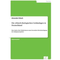 Die ethisch-ökologischen Geldanlagen in Deutschland