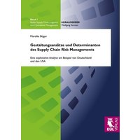 Gestaltungsansätze und Determinanten des Supply Chain Risk Managements