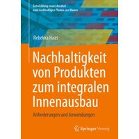 Nachhaltigkeit von Produkten zum integralen Innenausbau