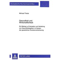 Gesundheit und Wirtschaftlichkeit