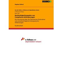 Nachhaltigkeitsaspekte von Compliance-Anforderungen