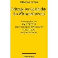 Beiträge zur Geschichte des Wirtschaftsrechts