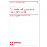 Das Wirtschaftsgeheimnis in der Verfassung