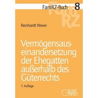 Vermögensauseinandersetzung der Ehegatten außerhalb des Güterrechts