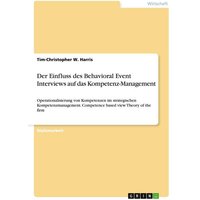 Der Einfluss des Behavioral Event Interviews auf das Kompetenz-Management