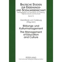 Bildungs- und Kulturmanagement- The Management of Education and Culture