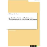 Spekulationsblasen am Aktienmarkt. Blasenmerkmale im aktuellen Marktumfeld