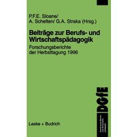 Beiträge zur Berufs- und Wirtschaftspädagogik