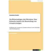 Ein Wirtschaftsgut, drei Wertsätze. Eine Kritische Analyse der Beurteilung von Grundvermögen